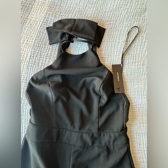 Lulus Isn't She Lovely Black Backless Jumpsuit NWT Size S - Picture 9 of 16